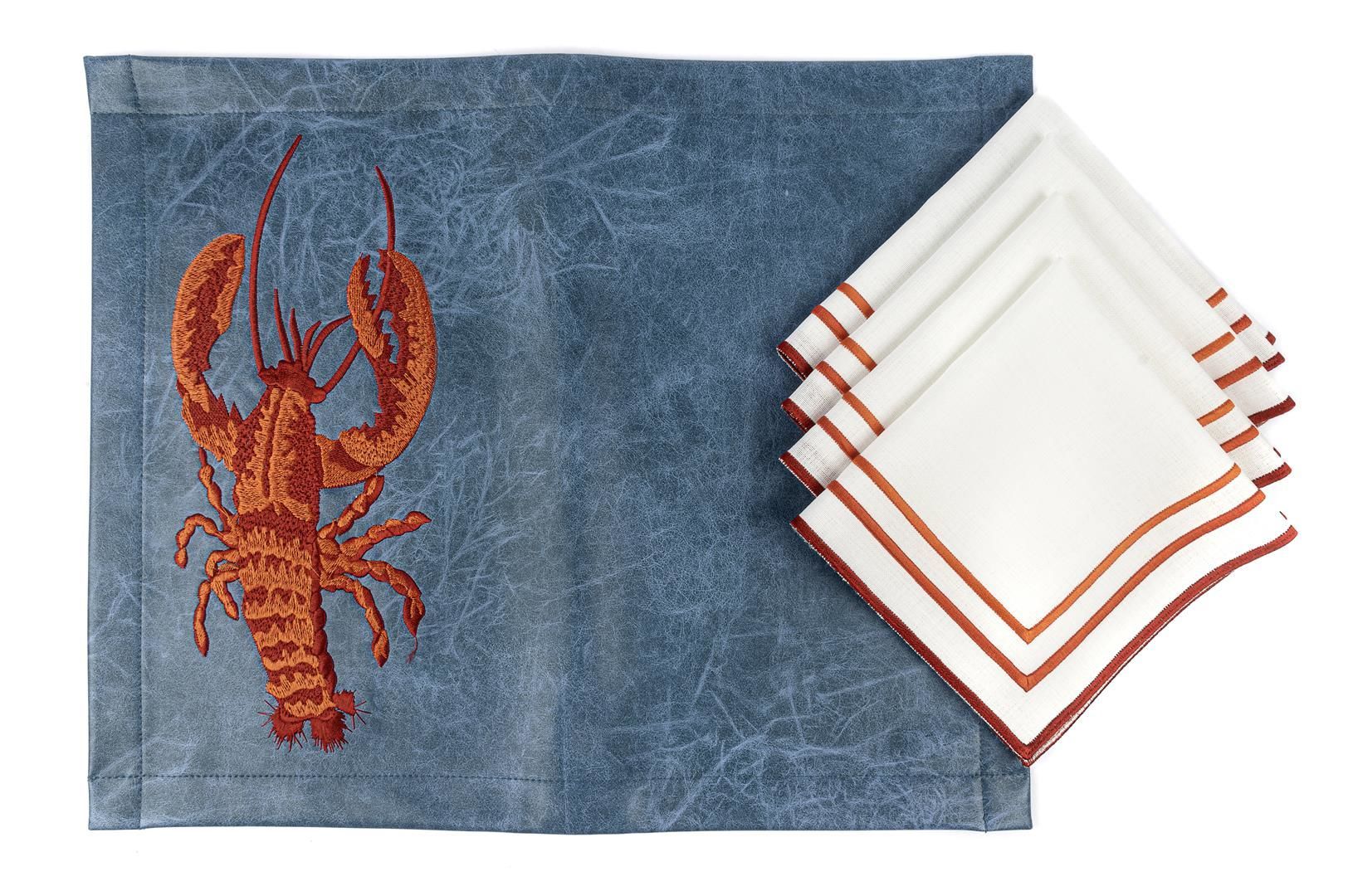 Doris Deri 4 Amerikan Servis 4 Peçete 8li Set