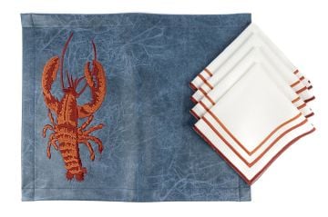 Doris Deri 4 Amerikan Servis 4 Peçete 8li Set