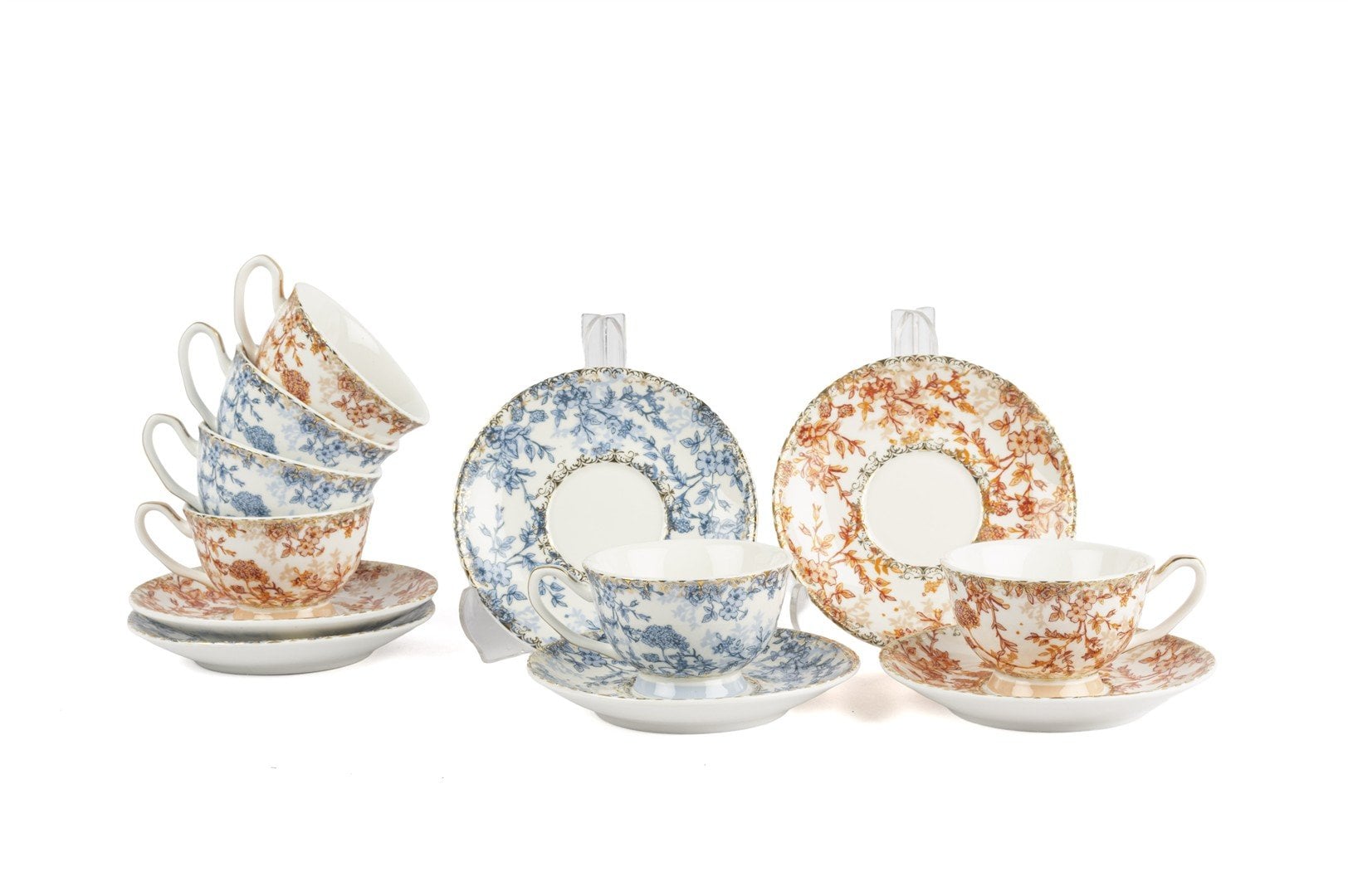 Jardin Dantan 2 asorti 6 lı Kahve Fincan Seti 90cc