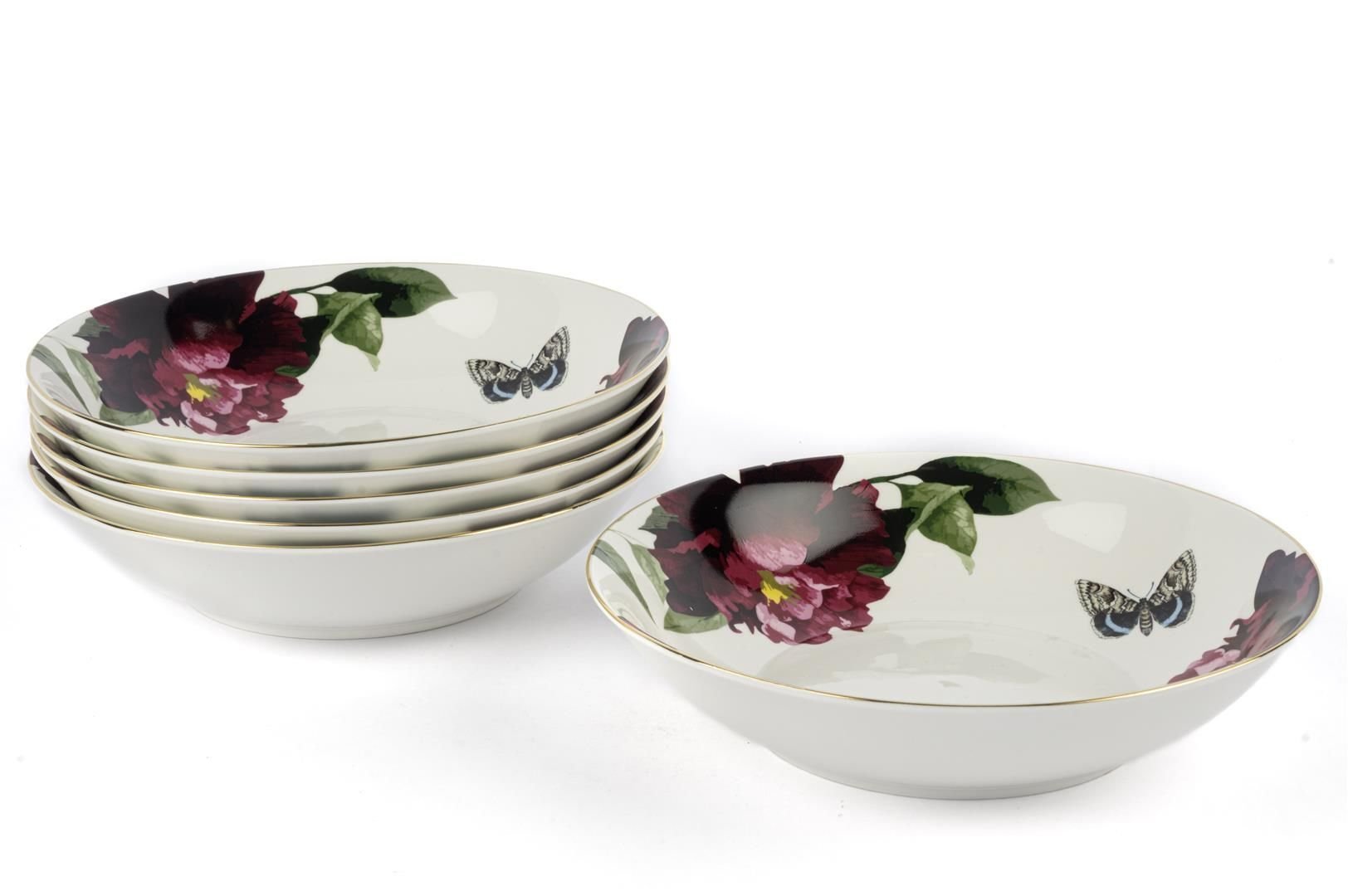 Bianco 6lı Çukur Tabak 21cm