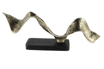 Bronz Siyah Kaideli Yatay Biblo 58x20cm