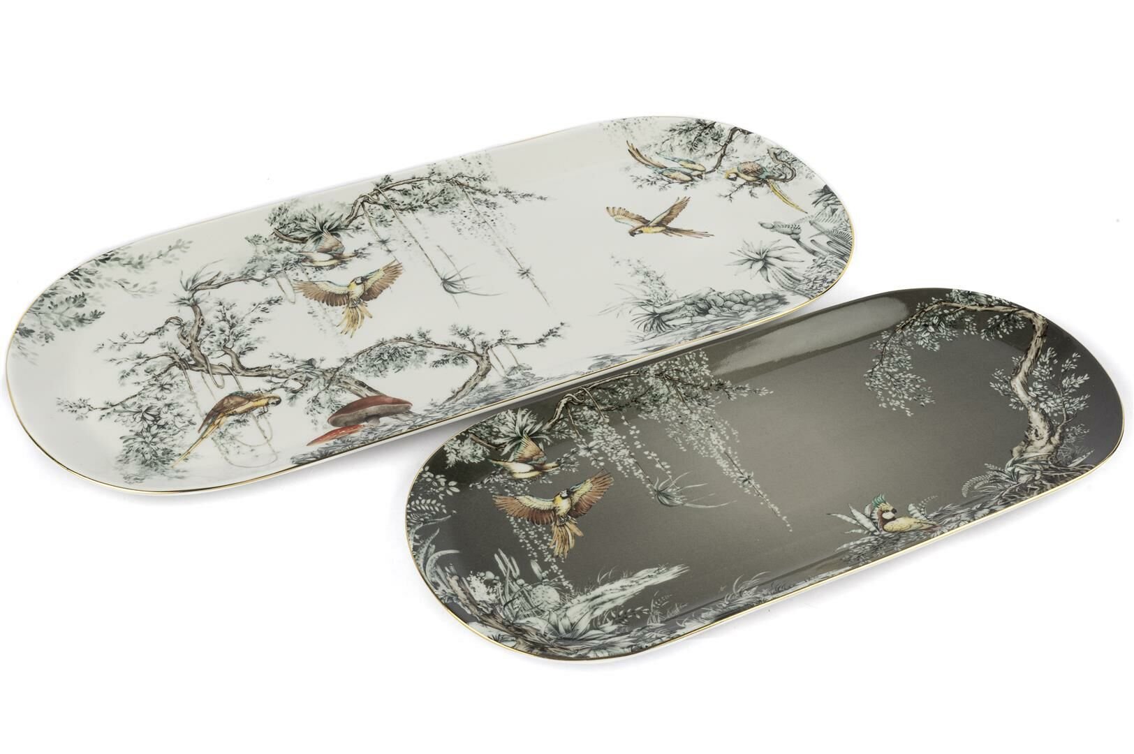 Plomo 2li Oval Servis Tabağı 42-33cm