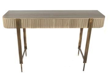 Gold Krem Konsol 120x36x73cm
