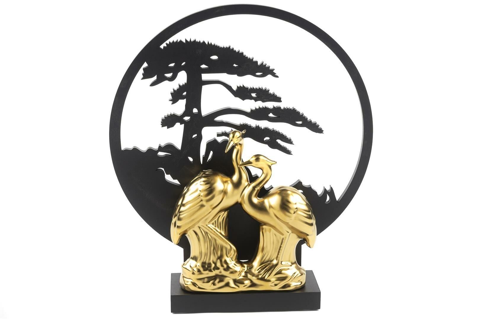 Gold Siyah Dekoratif Obje 30x9x36cm