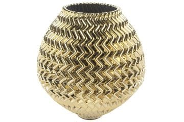 Gold Porselen Vazo 30cm