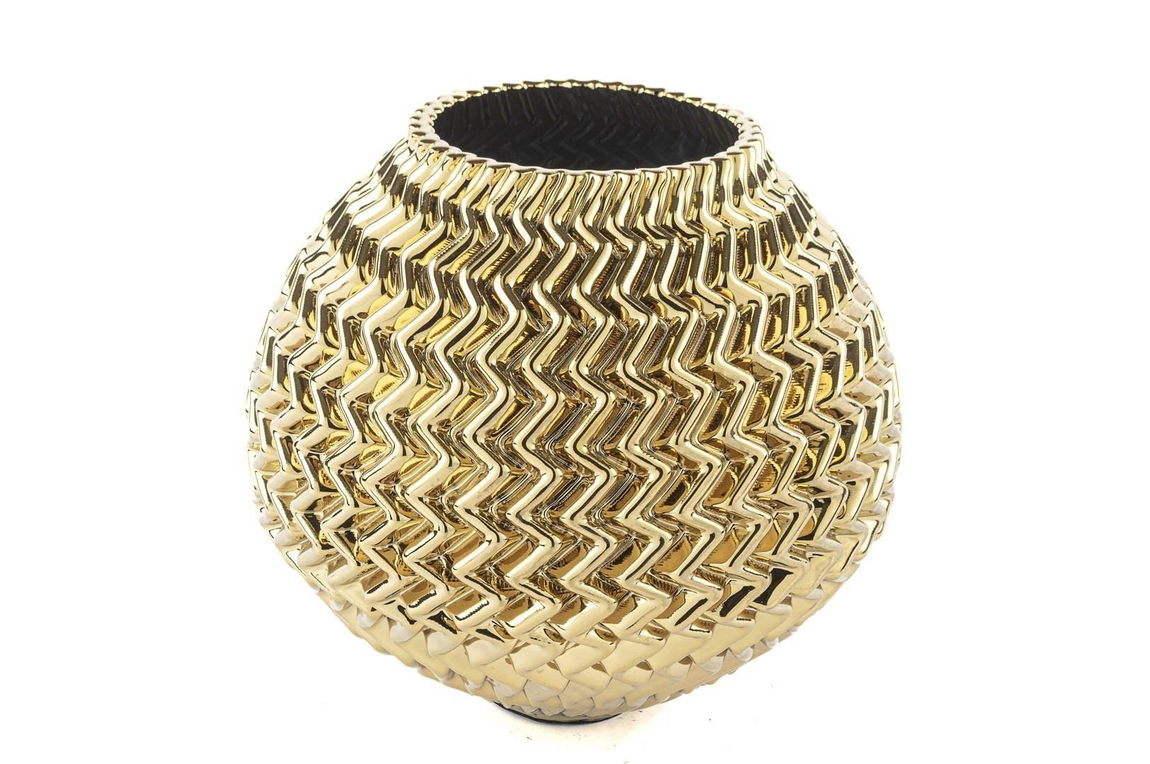 Gold Porselen Vazo 23cm