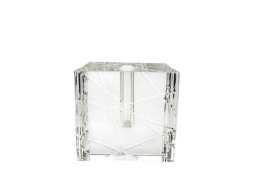 Clear Kare Cam Vazo 13x3x13cm