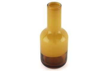 Amber Oranj Degrade Cam Vazo 12x29cm