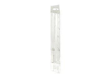 Clear Dik Cam Vazo 10x3x19cm