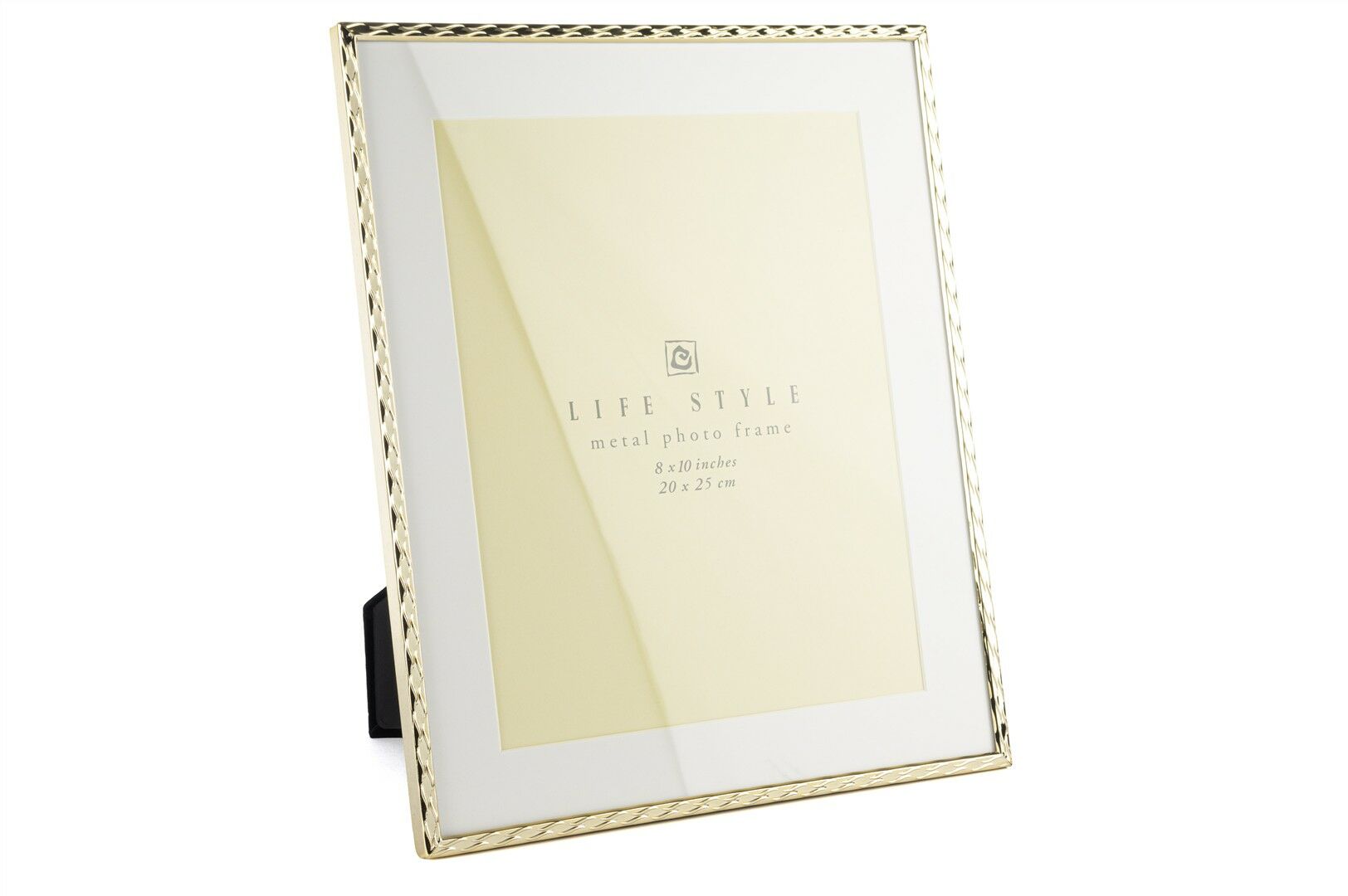 Gold Metal Dalgalı Çerçeve 20x25cm