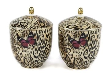 Bianco Leopar 2li Kavanoz 13x18cm