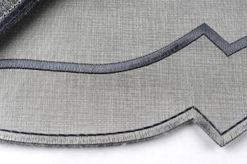 Kate 4 Gri Amerikan Servis 4 Gri Peçete