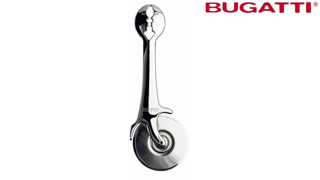 BUGATTİ Kiss Gümüş Pizza Kesici 7x19cm