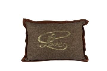 Love Nakışlı 35x50 Yastık Kırlent