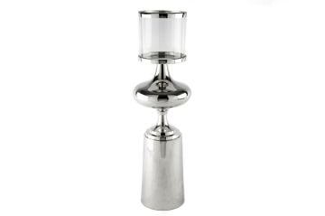 Silver Metal Cam Mumluk 20x68cm