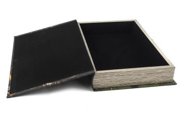 Siyah African Life Kitap Kutu 30x20x5cm