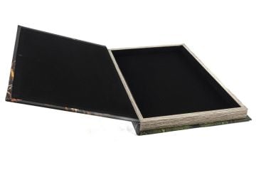 Siyah African Life Kitap Kutu 35x24x3cm