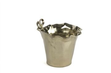 Gold Fiyonk Vazo 26x26cm