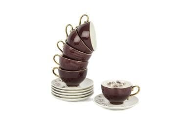 Plum 6lı Kahve Fincanı Seti 120cc