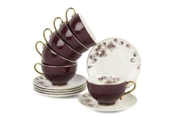 Plum 6lı Çay Fincanı Seti 250cc