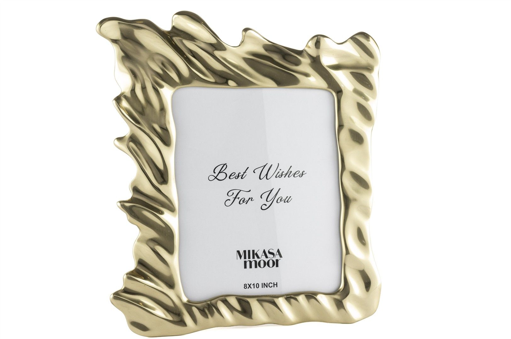 Altın Dalga Tasarımlı Çerçeve 33x37cm