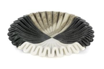 Fiore 4 Renkli Mermer Dekoratif Kase 30x5cm