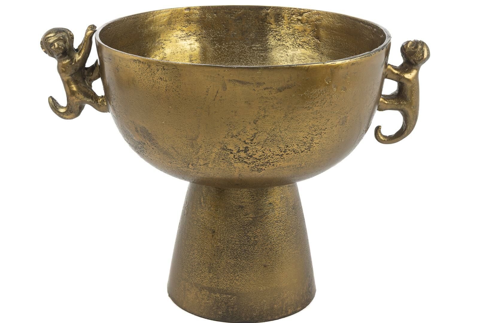 Gold Figürlü Dekor Kase 41x30cm