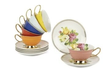 Rosarium 6lı Çay Fincanı Seti 200cc