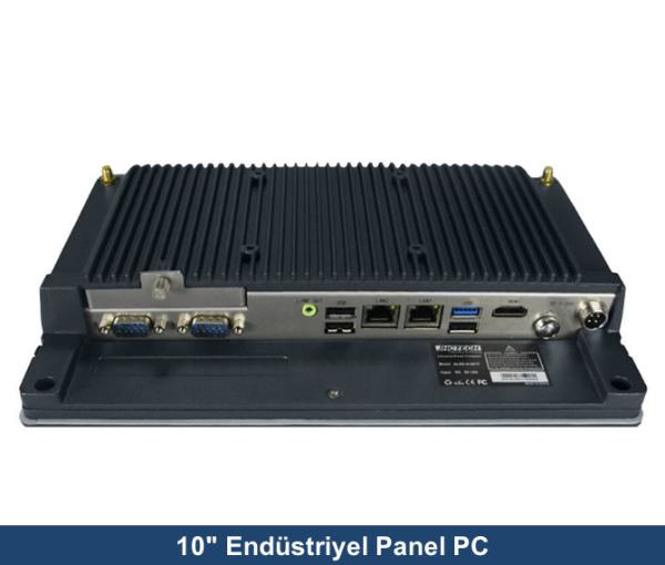 ALAD-A1001T Intel Baytrail Celeron J1900 4GB 120GB SSD Freedos 10.1'' All In One Endüstriyel Panel PC