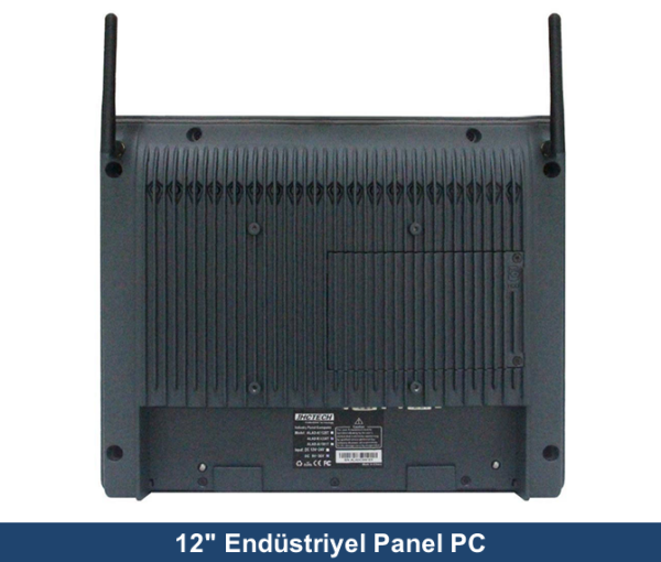 ALAD-K1220T Intel Celeron 3855U 4GB 120GB SSD Freedos 12.1'' All In One Endüstriyel Panel PC