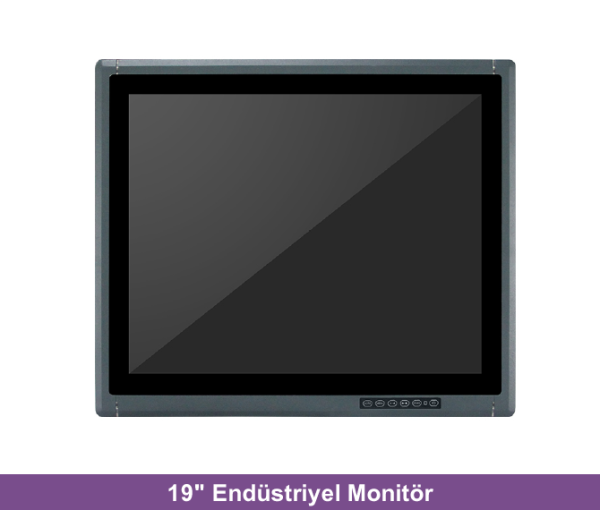 ALAD-191T 19'' Endüstriyel Dokunmatik LCD Monitör