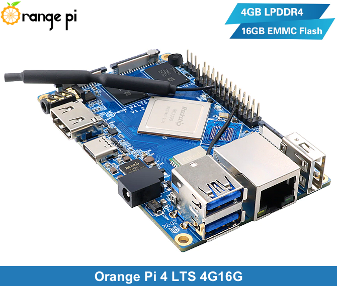 Orange Pi 4 LTS 4G16G