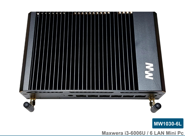 MW1030/6L Intel Core i3-6006U 8GB 128GB SSD WI-FI 6*Gigabit Ethernet Firewall Mini PC