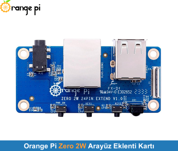 Orange Pi Zero 2W Arayüz Eklenti Kartı