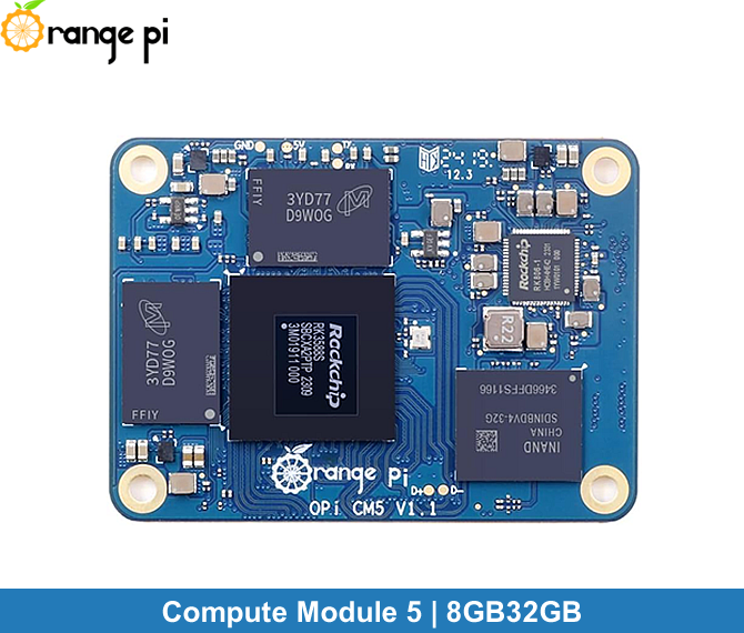 Orange Pi Compute Module 5 | 8GB-32GB