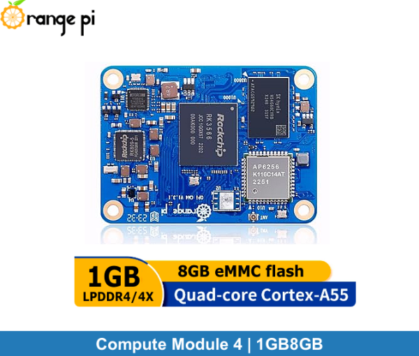 Orange Pi Compute Module 4 | 1GB-8GB