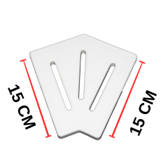 Superpool 15 cm 45 Derece Havuz Köşe Parçası