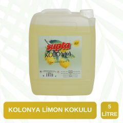 Supta 80 Derece Limon Kolonyası 5 LT