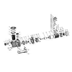 Superpool SCPA Serisi Motor Ön Kapağı (Resim No 19)