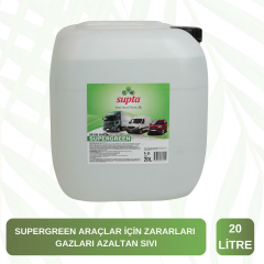 Supta Supergreen Dizel Araçlar Için Emisyon Düşürücü Yakıt Katkısı Euro 4/5/6 20 LT