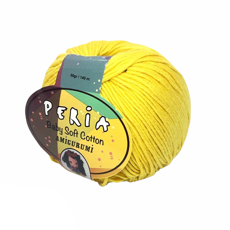 Peria Baby Soft Cotton Limon Sarısı 37