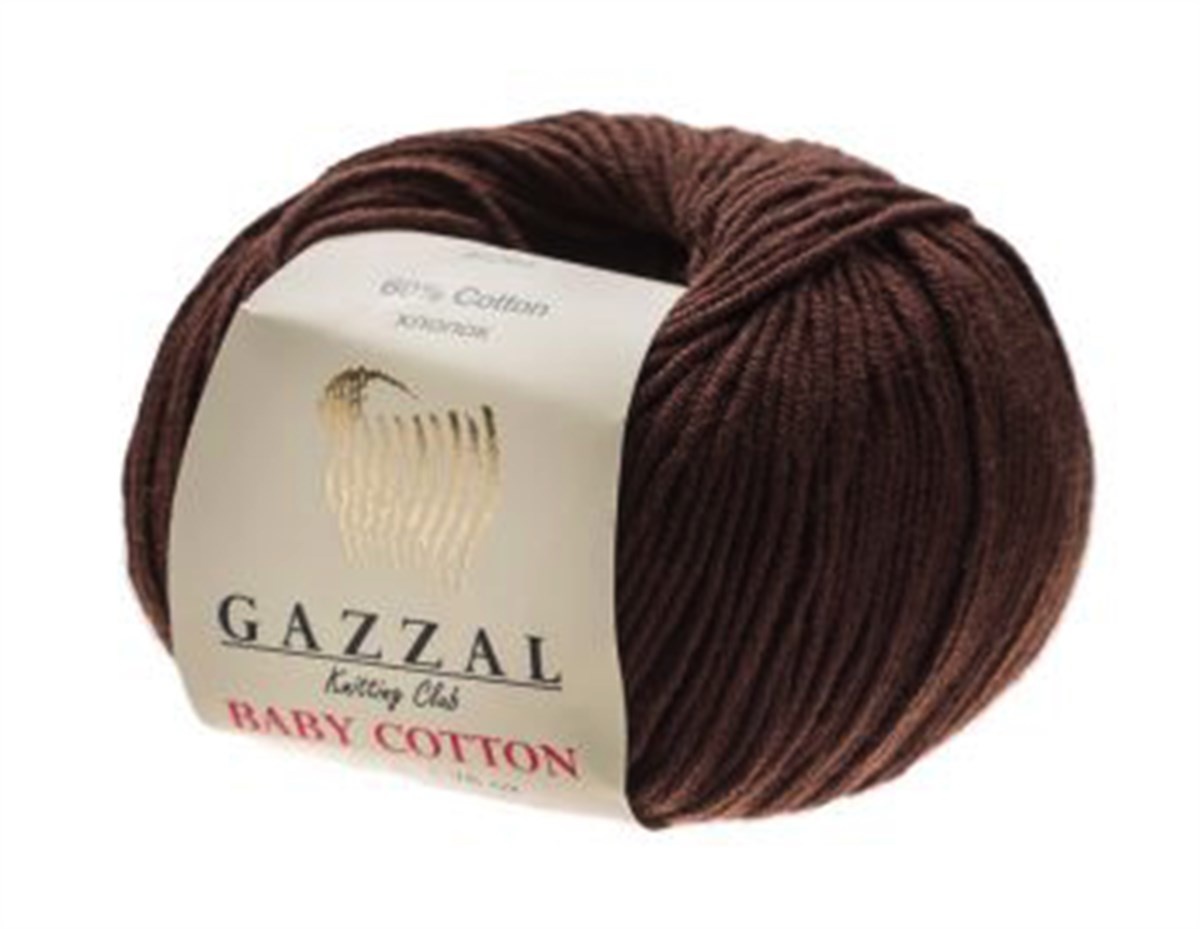 Gazzal Baby Cotton 3436 Kahverengi