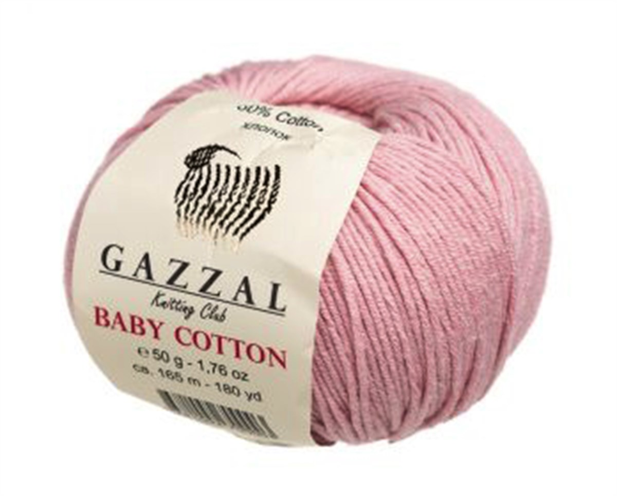 Gazzal Baby Cotton 3444 Pembe