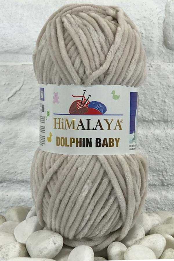 Himalaya Dolphin Baby Kadife Örgü ipi 80342