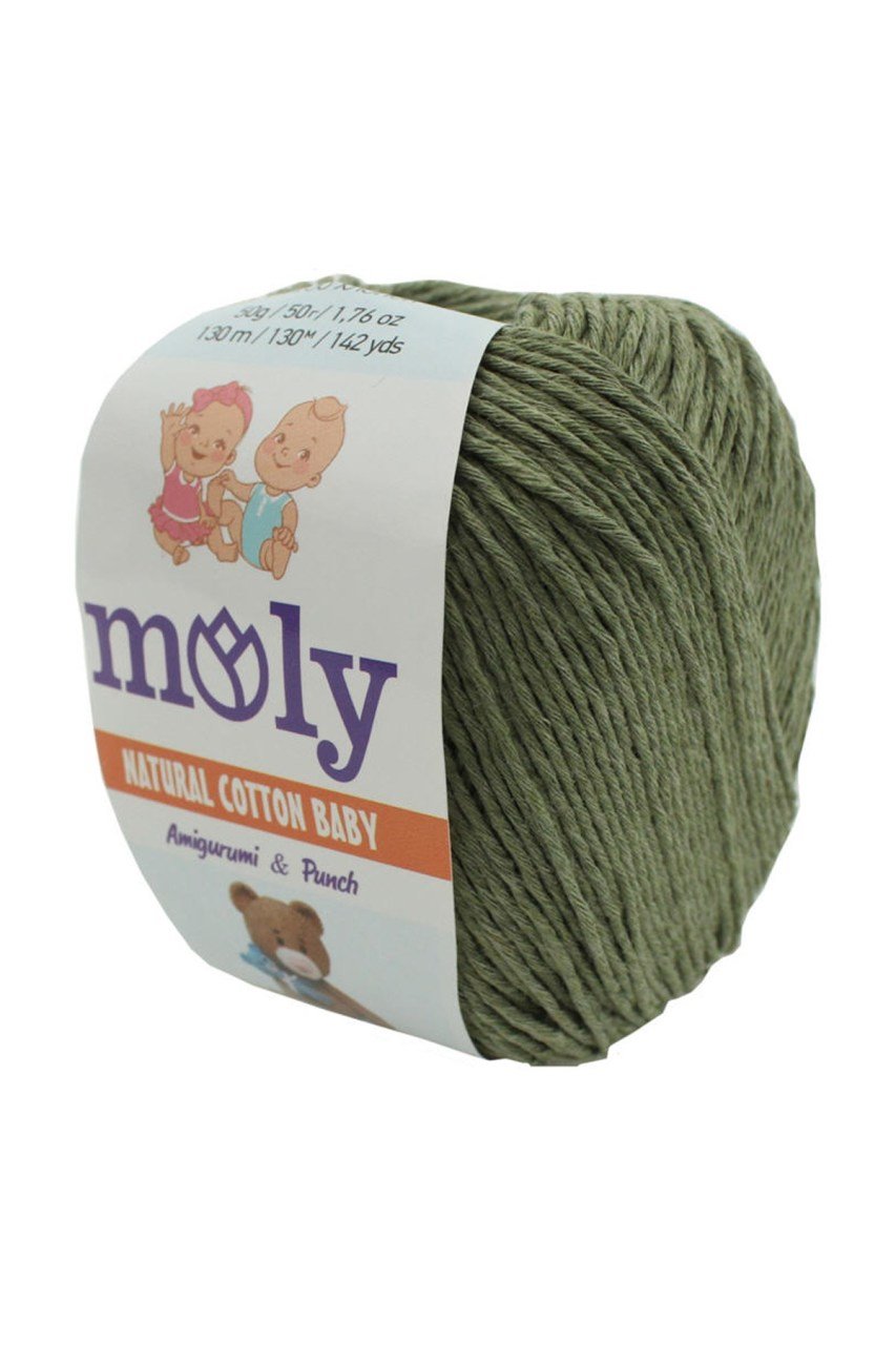 Moly Natural Cotton Baby (27-Küf Yeşili)