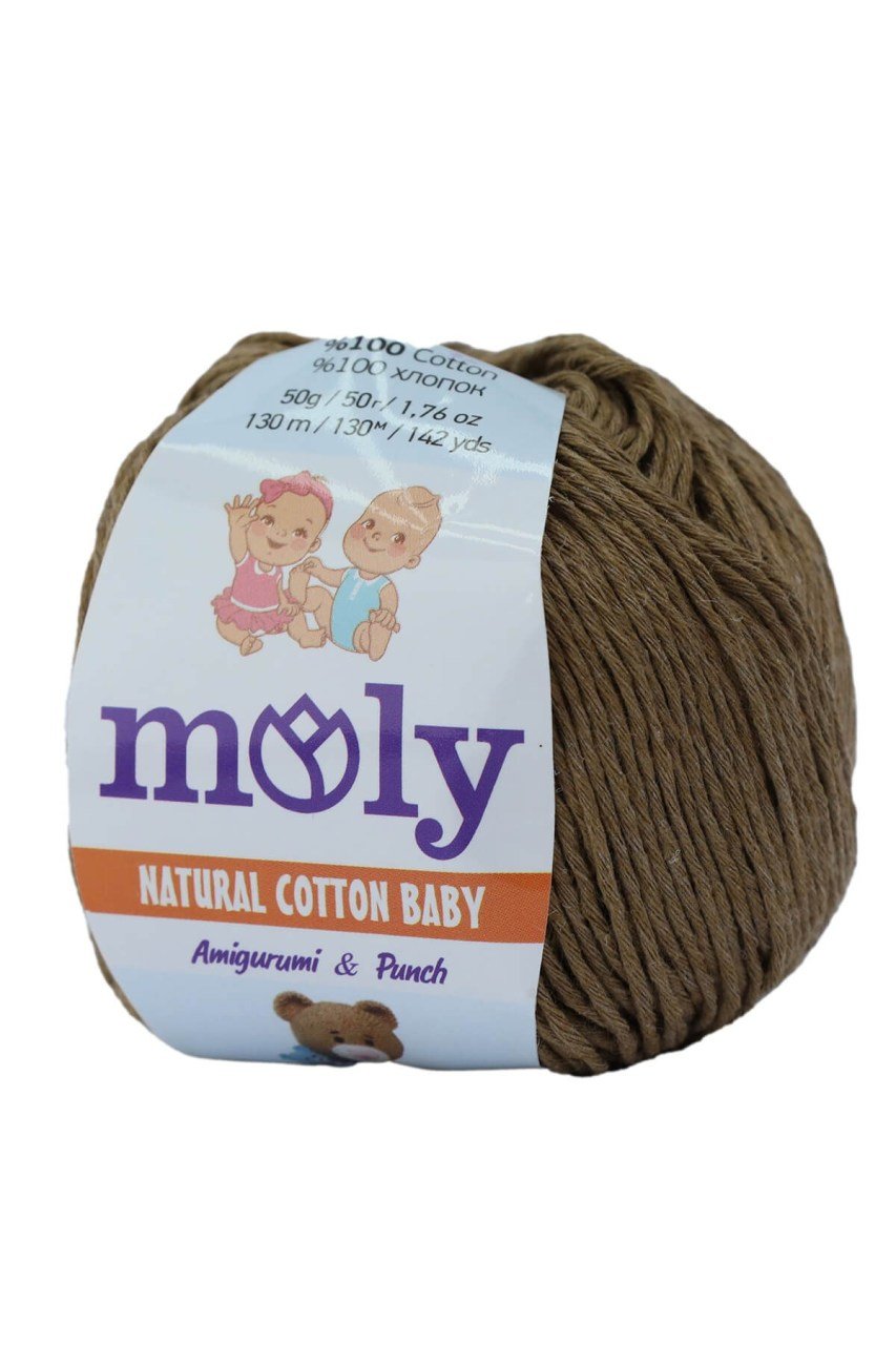Moly Natural Cotton Baby (18-Sütlü Kahve)