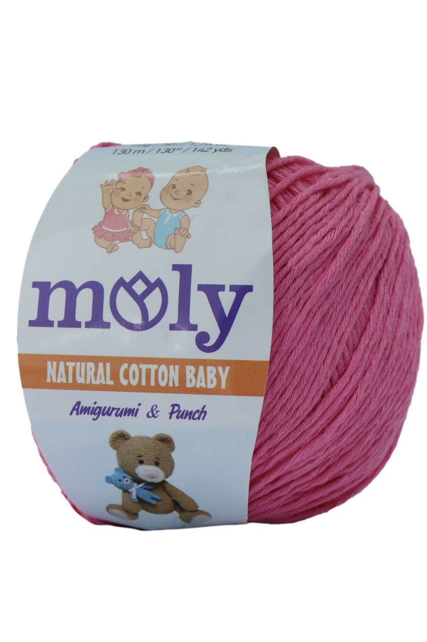 Moly Natural Cotton Baby (19-Pembe)