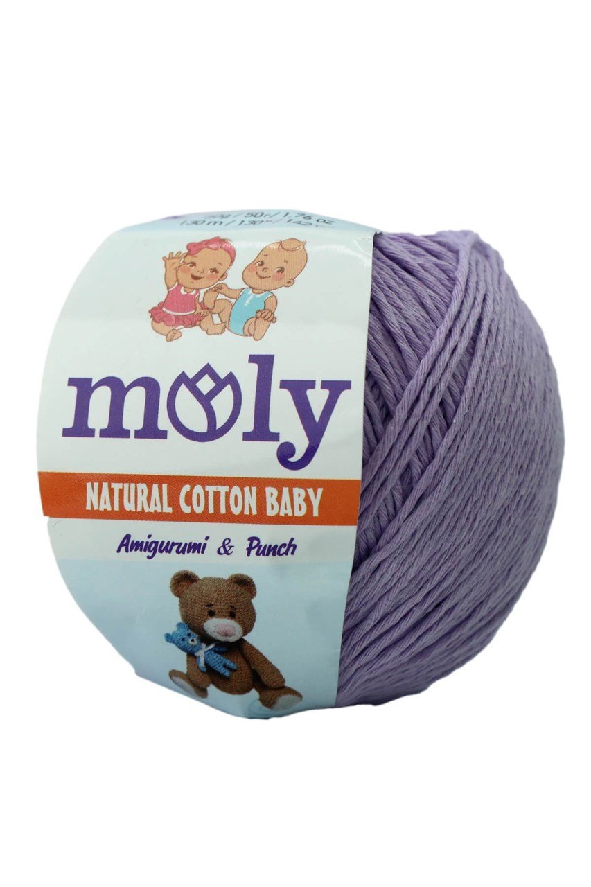 Moly Natural Cotton Baby (20-Lila)