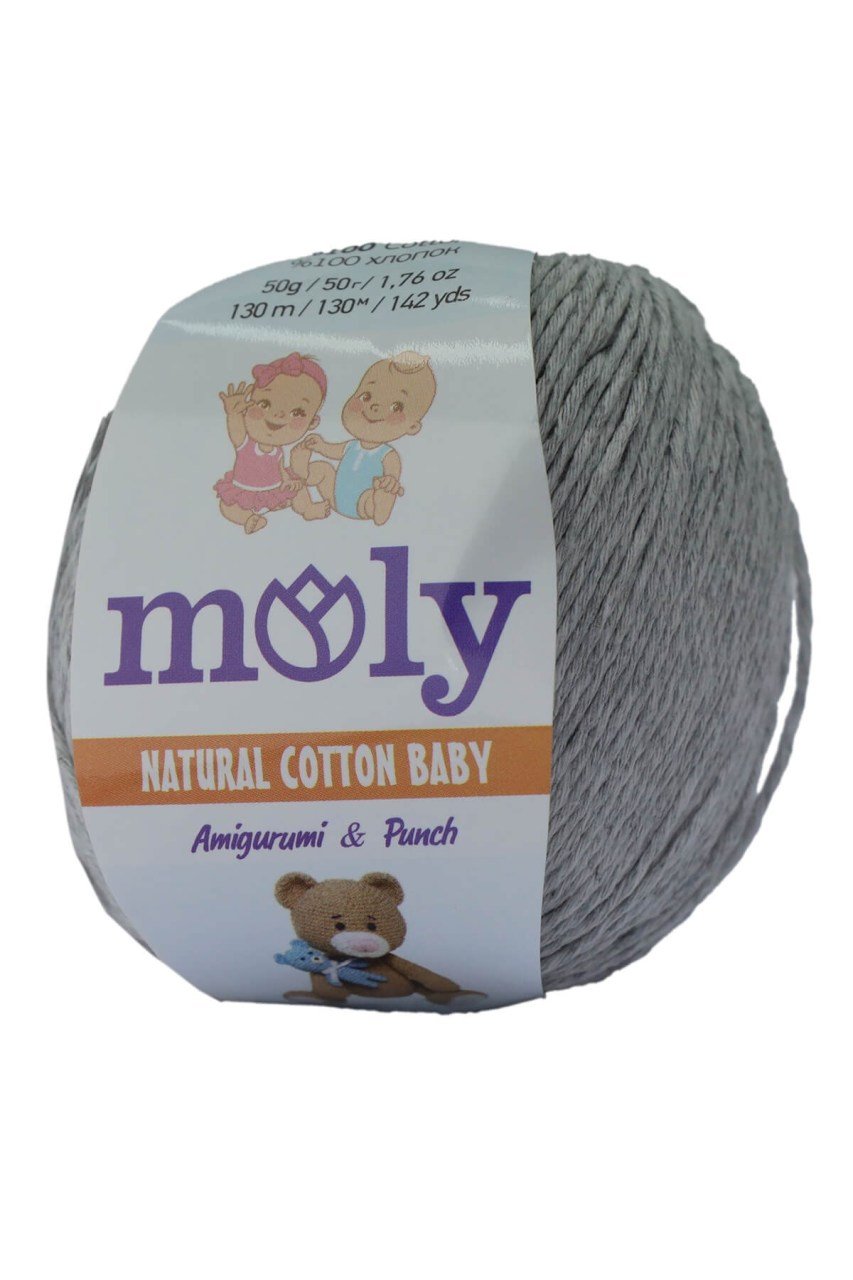 Moly Natural Cotton Baby (13-Açık Gri)