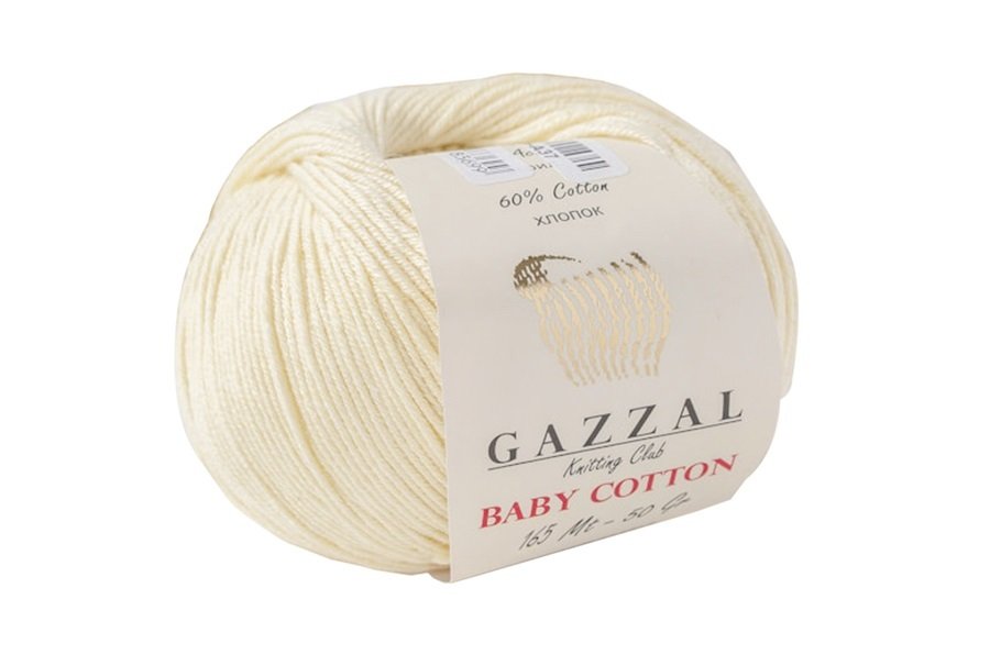 Gazzal Baby Cotton 3437 Krem
